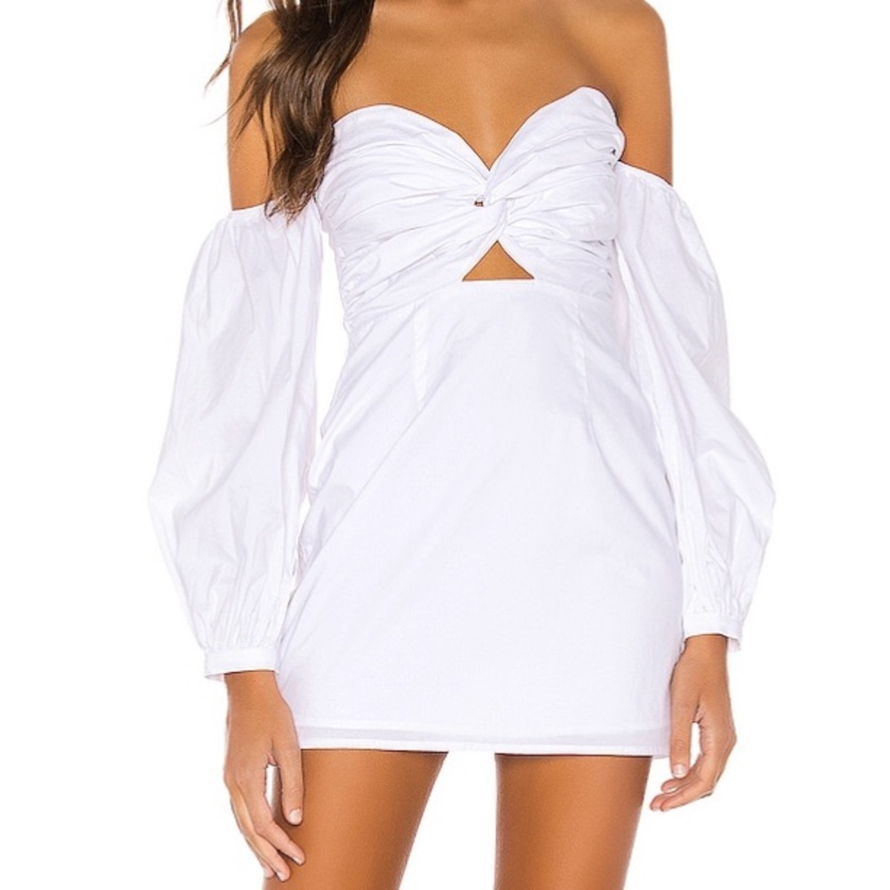 superdown White Mini Dress